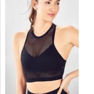 Fabletics crop top mesh